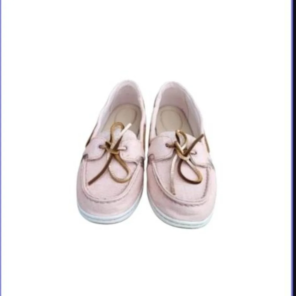 Sperry Topsider Starfish Rose Pink Boat Slip On Casual Sun Loafer Shoe Women 9.5 - Picture 5 of 12